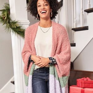 Matilda Jane Warm & Cozy Poncho. GUC